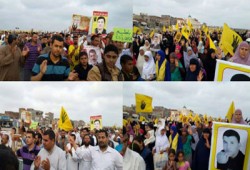 صور.. ثوار بلطيم بكفر الشيخ ينتفضون رفضًا لمهزلة الدم