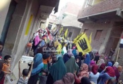 مسيرة حاشدة لأهالي أوسيم رفضًا لانتخابات الدم