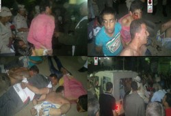 بالصور.. ميليشيات الانقلاب تسحل الثوار وتعتقل 7 بميت غمر