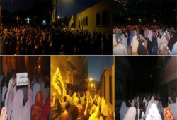 بالصور.. مسيرة ليلية بكفر الدوار رفضًا لمهزلة رئاسة الدم