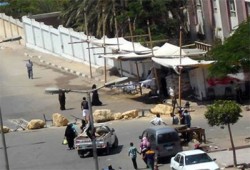 بالصور.. ندرة الإقبال بمدرسة عمار بن ياسر بالمقطم