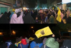 مسيرة ليلية حاشدة بالسويس تطالب باسترداد الشرعية