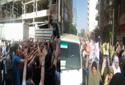 صور.. مسيرة بطنطا تهتف: ولع ولعه الريس مرسي وهنرجعه