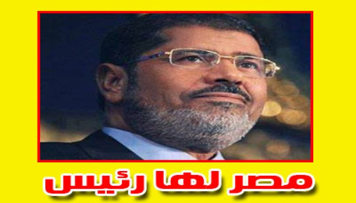 قرية الرئيس مرسي من أمام اللجان: "مصر لها رئيس"