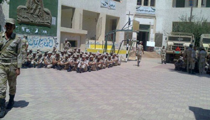 لجان انتخابات رئاسة الدم قواعد عسكرية تستعد للحرب بالدقهلية
