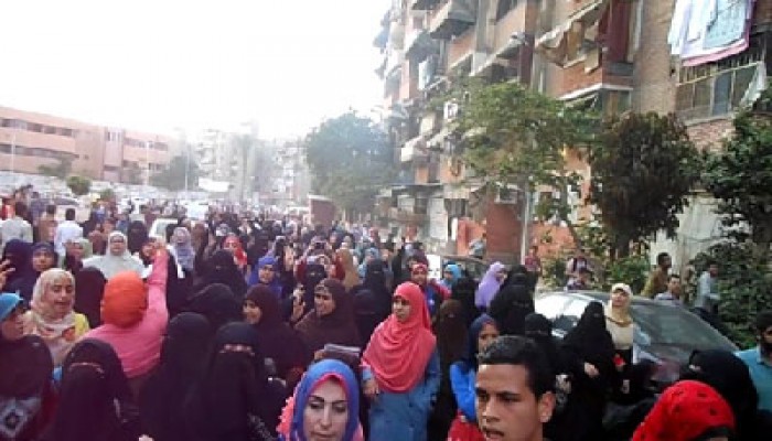 الانقلاب يعتدي على مسيرة ببورسعيد ويصيب ثائرًا ويعتقل العشرات