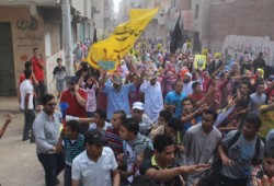 ثوار بأبو حماد يتصدون لميليشيات الانقلاب ويواصلون مسيرتهم