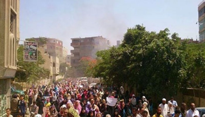 بالصور..انتفاضة أهالي حدائق حلوان