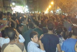 ثوار المطرية يواصلون مسيرتهم رغم بلطجة قوات الانقلاب