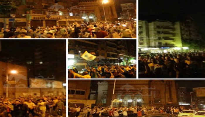 مسيرة بالمهندسين تندد بقتل الطلاب وإحكام قضاء الانقلاب