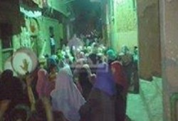 مسيرة ليلية حاشدة بأوسيم تضامنًا مع انتفاضة أسرى الحرية