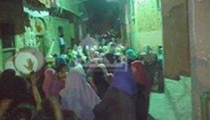 مسيرة ليلية حاشدة بأوسيم تضامنًا مع انتفاضة أسرى الحرية