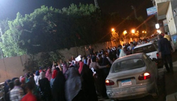 ثوار المعادي في مسيرة حاشدة رفضًا لانتخابات الدم