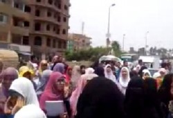 فيديو.. طالبات أزهر الزقازيق ينتفضن تنديدًا ببلطجة الانقلاب