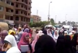 فيديو.. طالبات أزهر الزقازيق ينتفضن تنديدًا ببلطجة الانقلاب