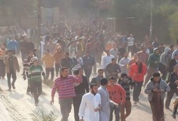 بالصور.. انطلاق مسيرة طلاب المدينة الجامعية بالأزهر