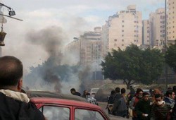 صمود الثوار يحبط فض مسيرة رافضة للانقلاب بسيدي بشر