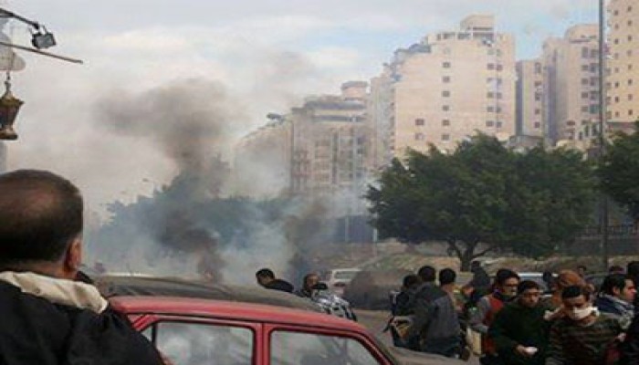 صمود الثوار يحبط فض مسيرة رافضة للانقلاب بسيدي بشر