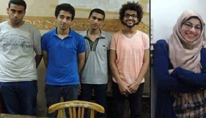 نيابة الانقلاب تجدد حبس "تسنيم" و4 طلاب آخرين بالمنصورة