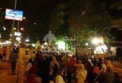 مسيرة حاشدة تطوف شوارع "المهندسين" تحديًا لقوات الانقلاب