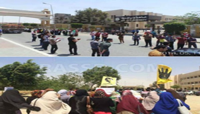 طلاب بني سويف يطالبون بتحرير المعتقلين في فاعليات حاشدة