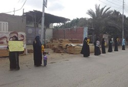 فيديو.. سلاسل صباحية بأبو كبير تطالب بعودة الشرعية