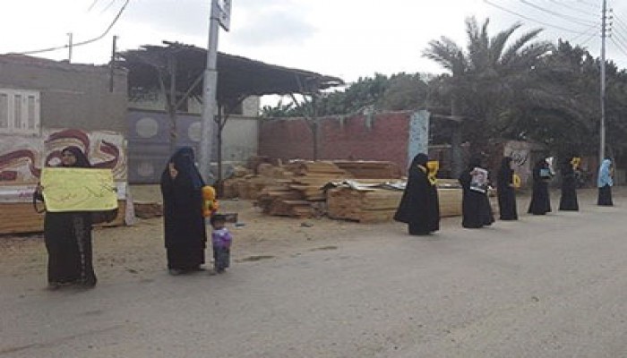 فيديو.. سلاسل صباحية بأبو كبير تطالب بعودة الشرعية