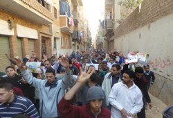 تظاهرة حاشدة بالوليدية بأسيوط عصر جمعة "باطل.. ما يحكمش"