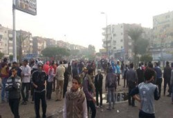 الأمن يعتدي على طلاب الأزهر بشارع مصطفى النحاس