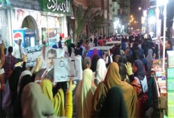 السويس تواصل انتفاضتها ضد الانقلاب الفاشي بمسيرة ليلية
