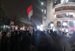 فراشة ومسيرة بالمعادي تندد بجرائم الانقلاب وسوء الأحوال المعيشية
