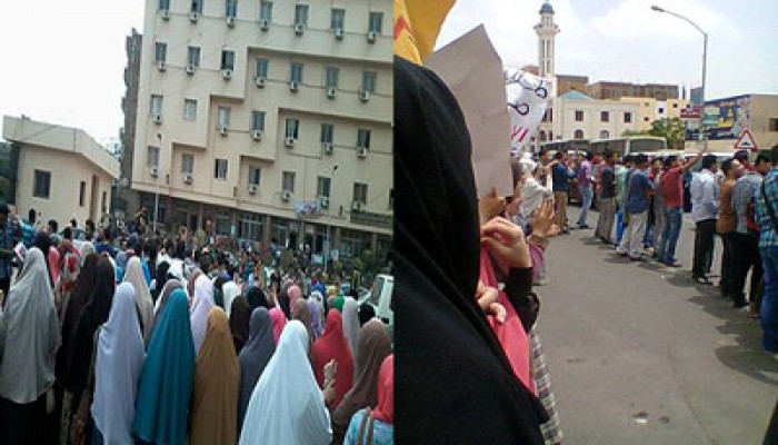 انتفاضة طلابية بجامعتي السادات والمنوفية تضامنًا مع المعتقلين