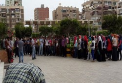استمرار إضراب هندسة  بورسعيد تنديدًا بالانقلاب
