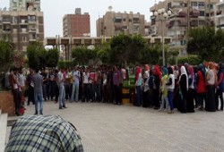 استمرار إضراب هندسة  بورسعيد تنديدًا بالانقلاب