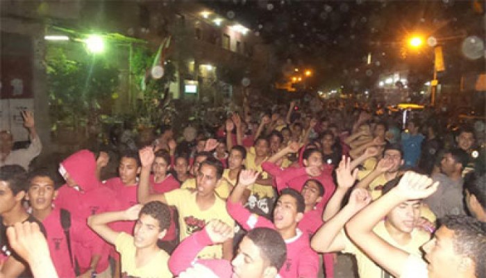 مسيرة حاشدة بناهيا تندد بمجازر الانقلاب وتطالب بعودة الشرعية