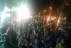 مسيرة حاشدة بحدائق حلوان والمعصرة رفضًا لمجزرة "الجمعة"