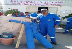 لليوم التاسع اعتصام عمال "البروبلين" مع توقف إنتاج المصنع نهائيًا
