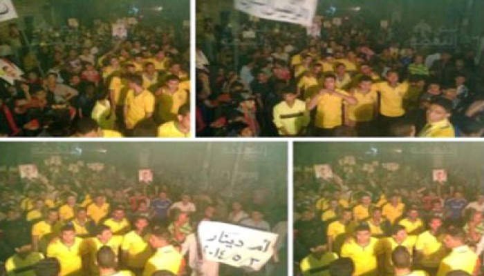 مسيرة بشمال الجيزة تندد بالانقلاب وتطالب بالقصاص للشهداء