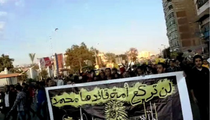 الدقهلية تنتفض في فعاليات بجمعة "زواج مصر من أمريكا باطل"