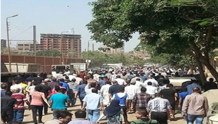 بالصور.. تزايد كبير في أعداد مسيرة عزبة النخل