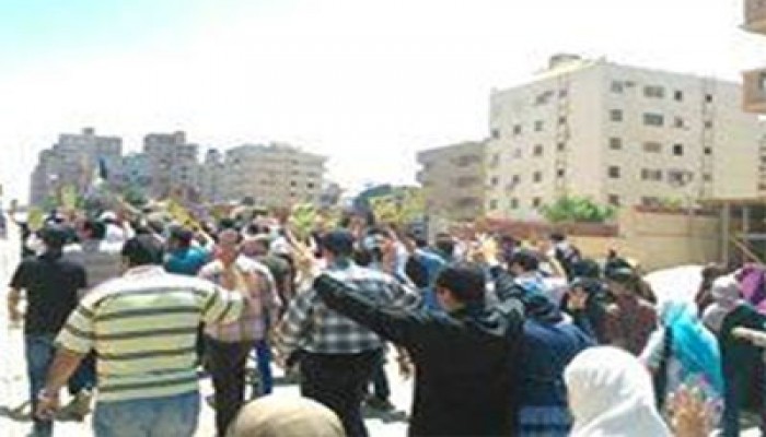 مسيرة حاشدة بمدينة نصر رفضًا للانقلاب العسكري