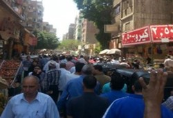 مسيرة حاشدة لمؤيدي الشرعية بعزبة النخل