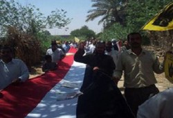 مسيرة حاشدة بـ"الخطاطبة" في الموجة الثورية الثالثة