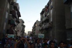 مسيرة ببورسعيد تضامنًا مع انتفاضة المعتقلين في سجون الانقلاب