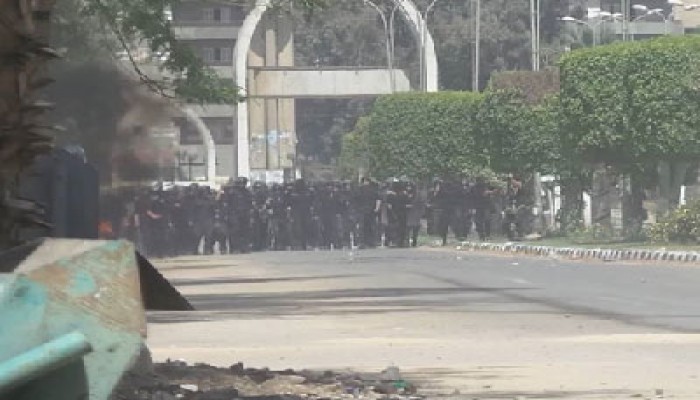 إصابات في اقتحام "ميليشيات الانقلاب" حرم جامعة المنيا