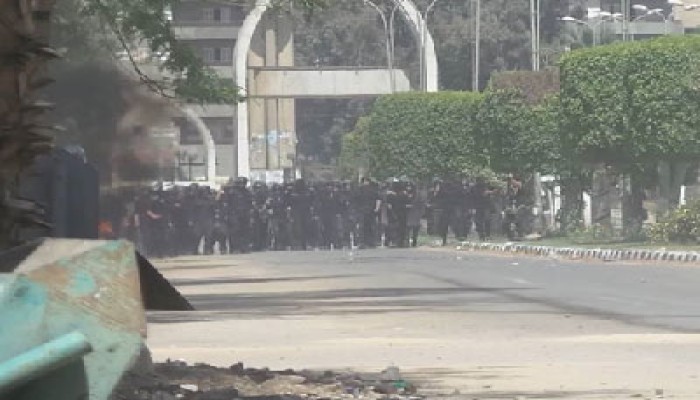 إصابات في اقتحام "ميليشيات الانقلاب" حرم جامعة المنيا