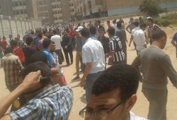 استمرار الاعتداء الوحشي لأمن الانقلاب على طلاب الأزهر