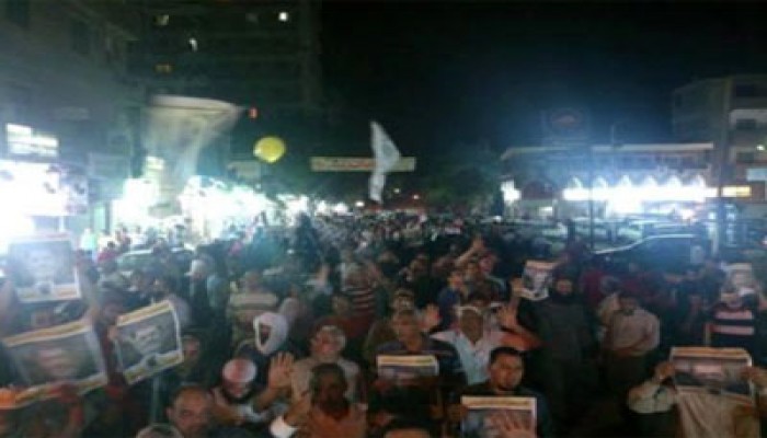 ثوار "حلوان" يؤكدون صمودهم في الميادين حتى عودة الشرعية
