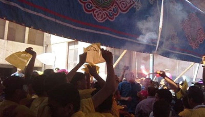 الأولتراس يشعل الأجواء في مولد السيسي