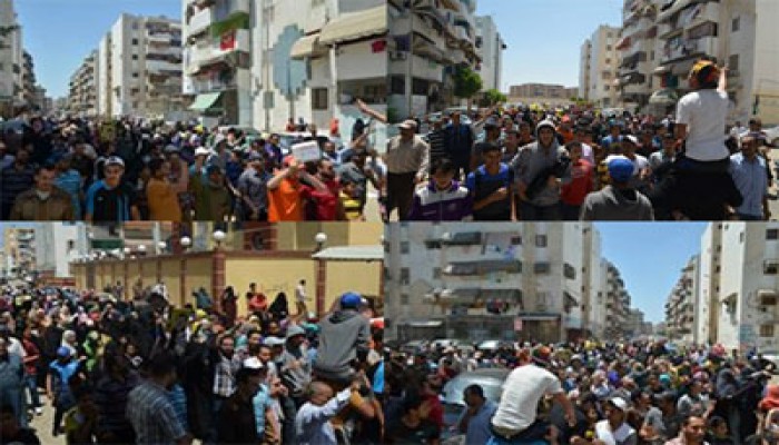 بالصور.. بورسعيد تتظاهر ضد الانقلاب في جمعة "حاميها حراميها"